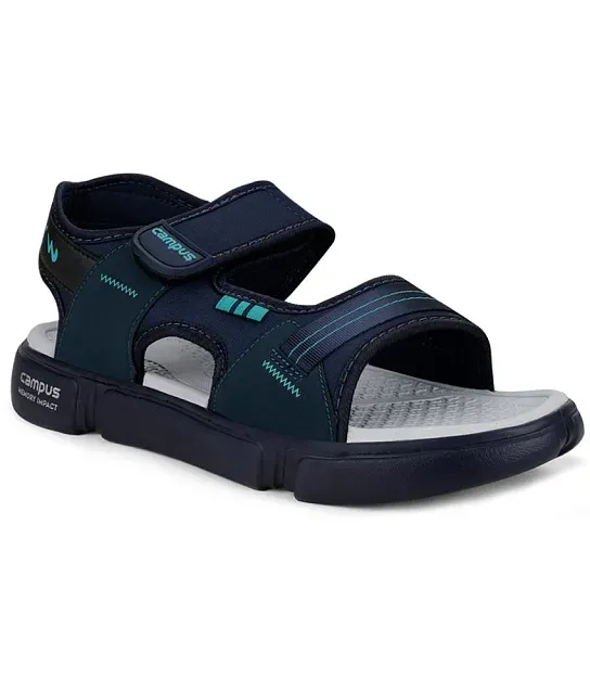 Campus Men's Grey Floater Sandals