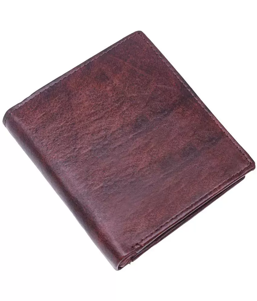 SLEEK STYLE Maroon Faux Leather Men's Regular Wallet ( Pack of 1 ): Buy  Online at Low Price in India - Snapdeal