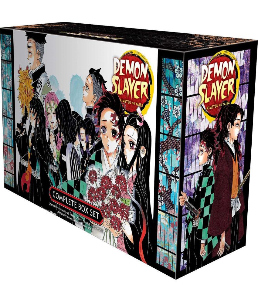     			DEMONSLAYER COMPLETE BOX SET: Includes volumes 1-23 with premium (Demon Slayer: Kimetsu no Yaiba) Paperback – Import, 9 November 2021