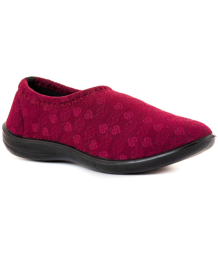     			Khadim's - Red Women's Slip On