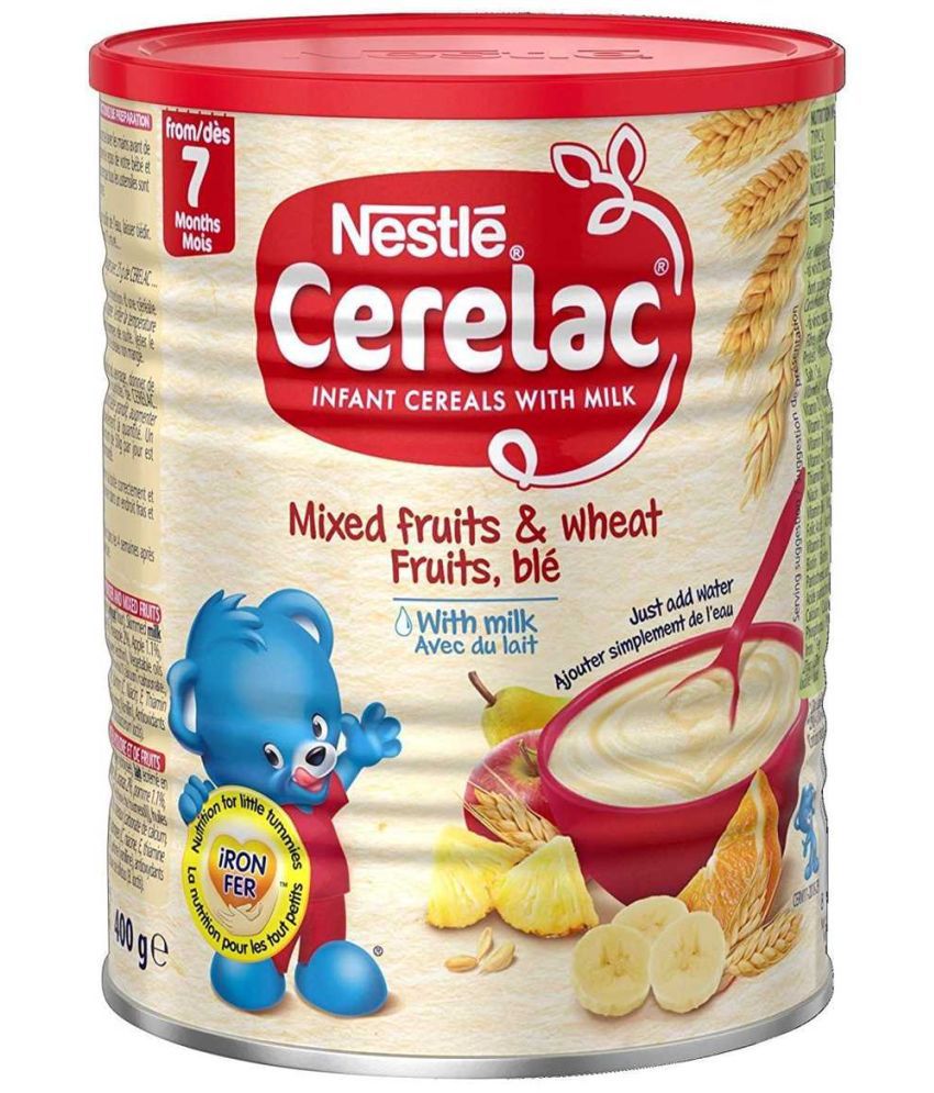     			Nestle Mixed Fruit Infant Cereal for 6 Months + ( 400 gm )