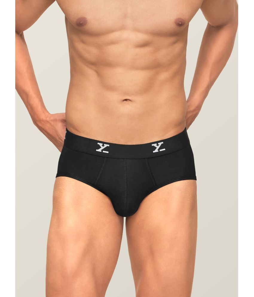     			XYXX Modal Men's Briefs ( Black )