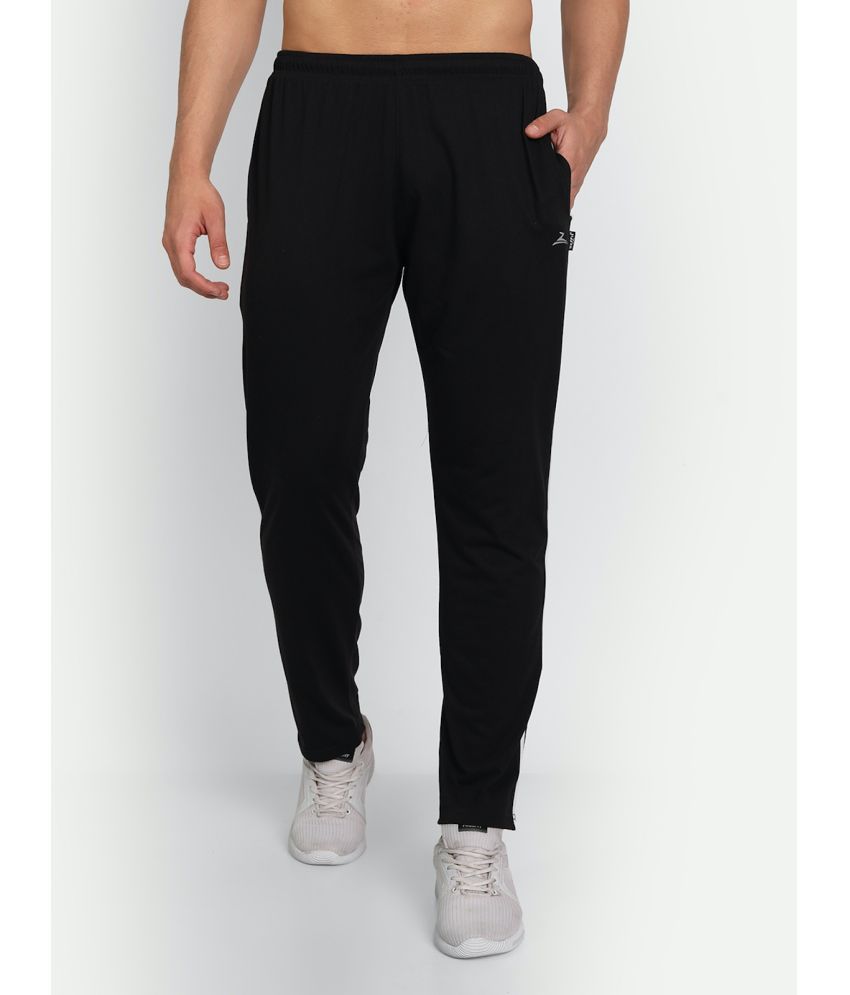     			Zeffit - Black Cotton Blend Men's Trackpants ( Pack of 1 )