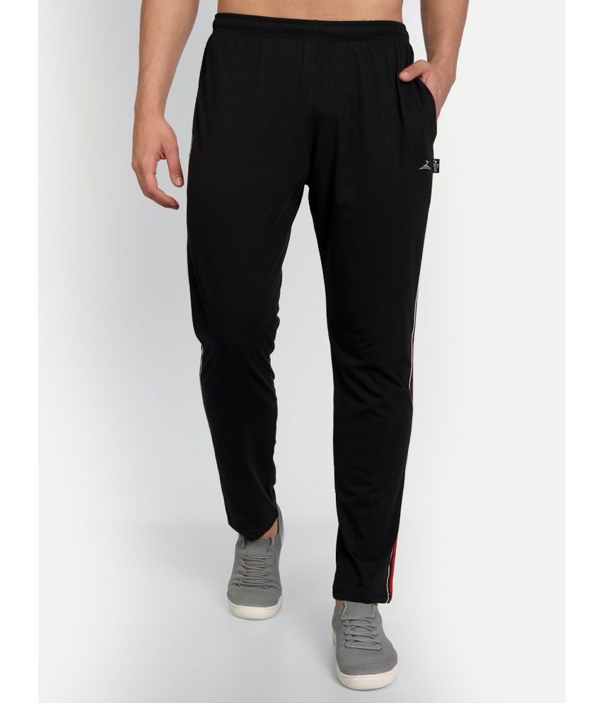     			Zeffit - Black Cotton Blend Men's Trackpants ( Pack of 1 )