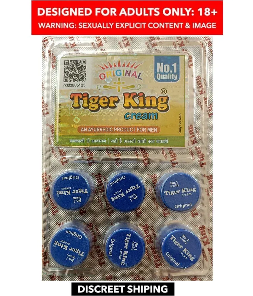 Tiger King Cream An Ayurvedic Product For Men 100% Original Pack of 1: Buy  Tiger King Cream An Ayurvedic Product For Men 100% Original Pack of 1 at  Best Prices in India - Snapdeal