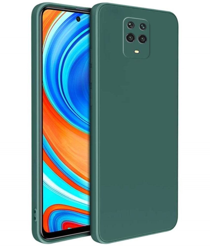     			CASE VA - Green Silicon Plain Cases Compatible For Xiaomi Redmi Note 9S ( Pack of 1 )