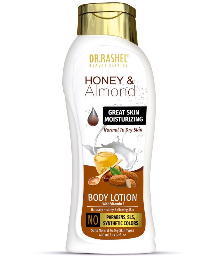     			DR.RASHEL Honey Almond Face & Body Lotion For Deep Nourish Body Lotion for Women & Men 400ml