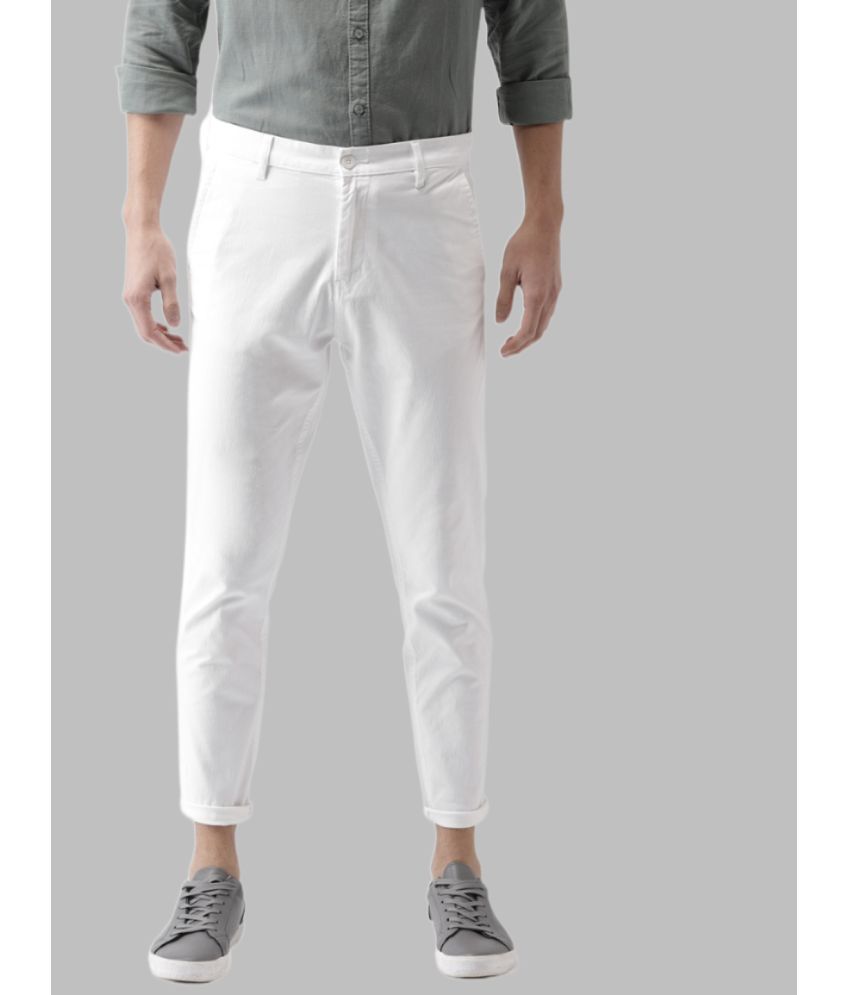     			HALOGEN White Skinny Chinos ( Pack of 1 )