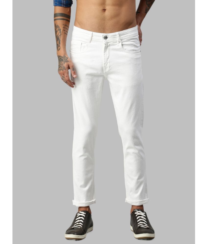     			x20 - White Denim Skinny Fit Men's Jeans ( Pack of 1 )