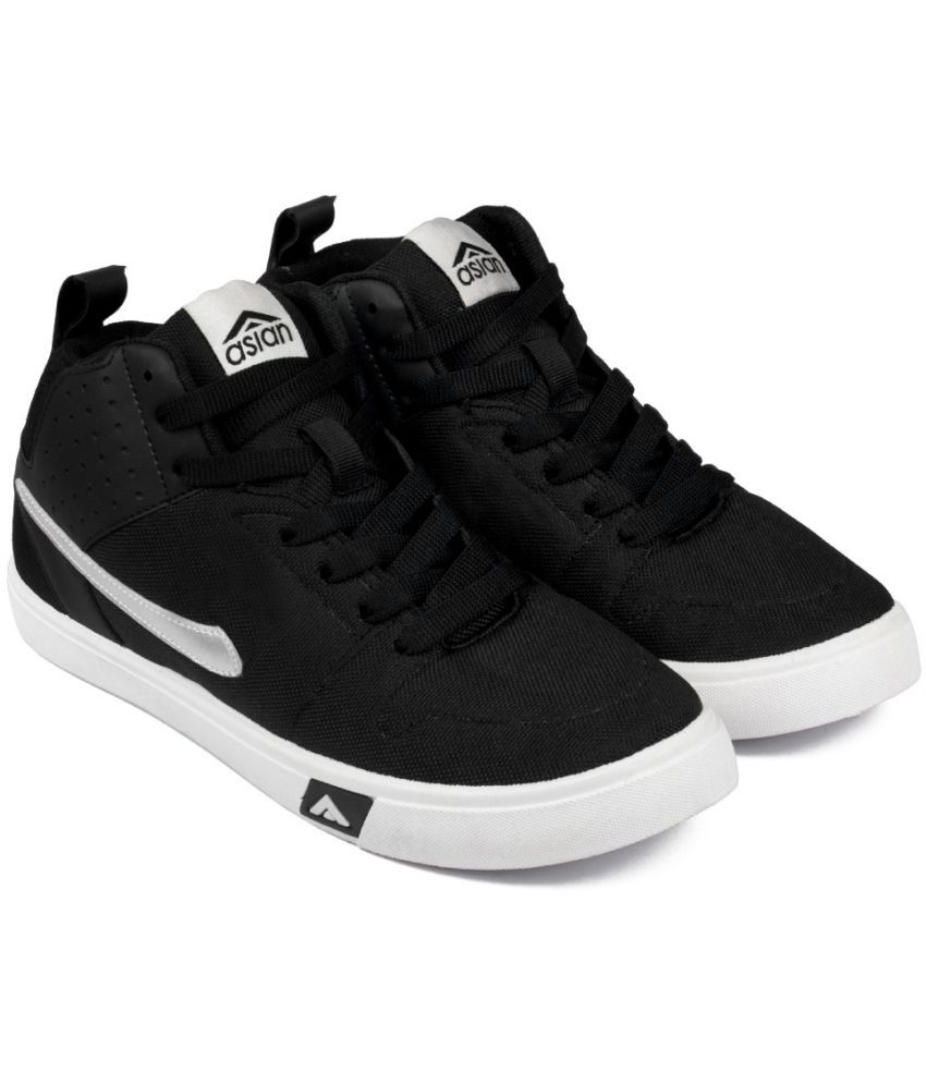     			ASIAN SKYPEE-31 Black Men's Sneakers