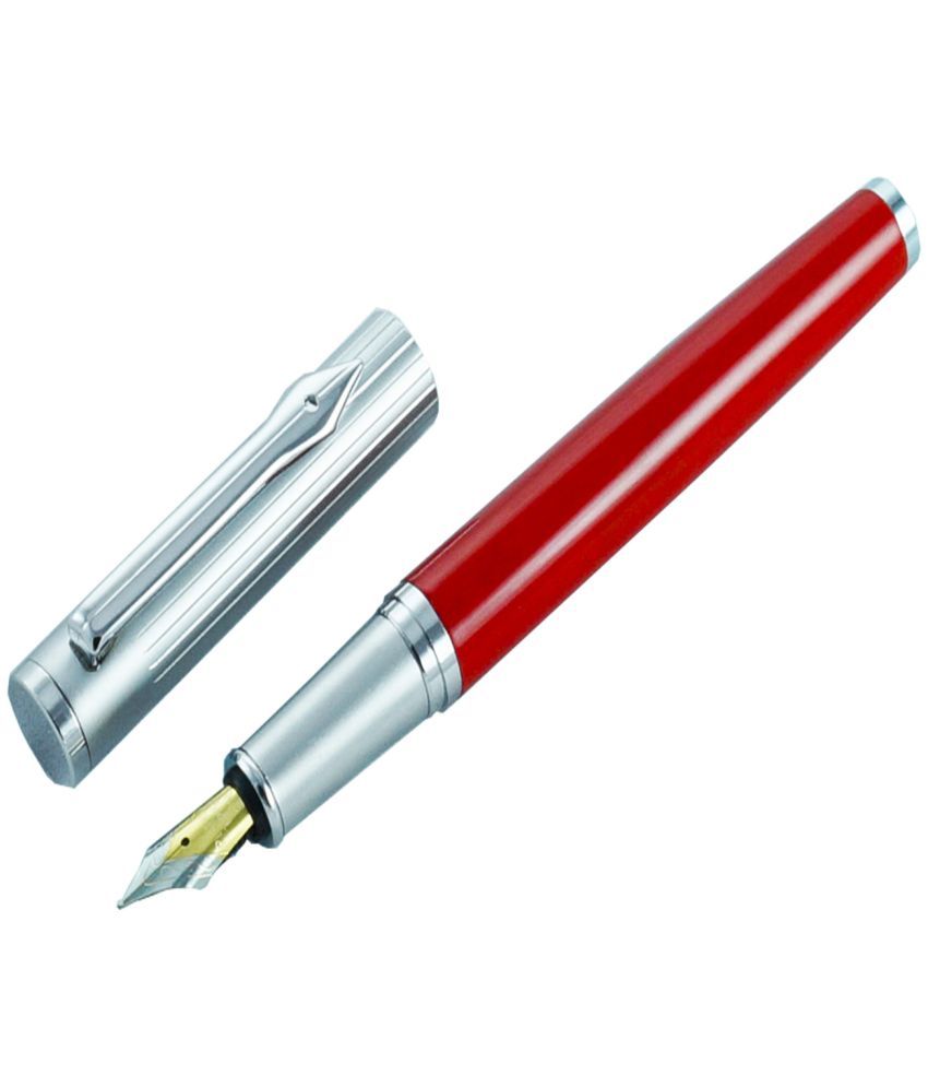     			Auteur - Red Medium Line Fountain Pen ( Pack of 1 )