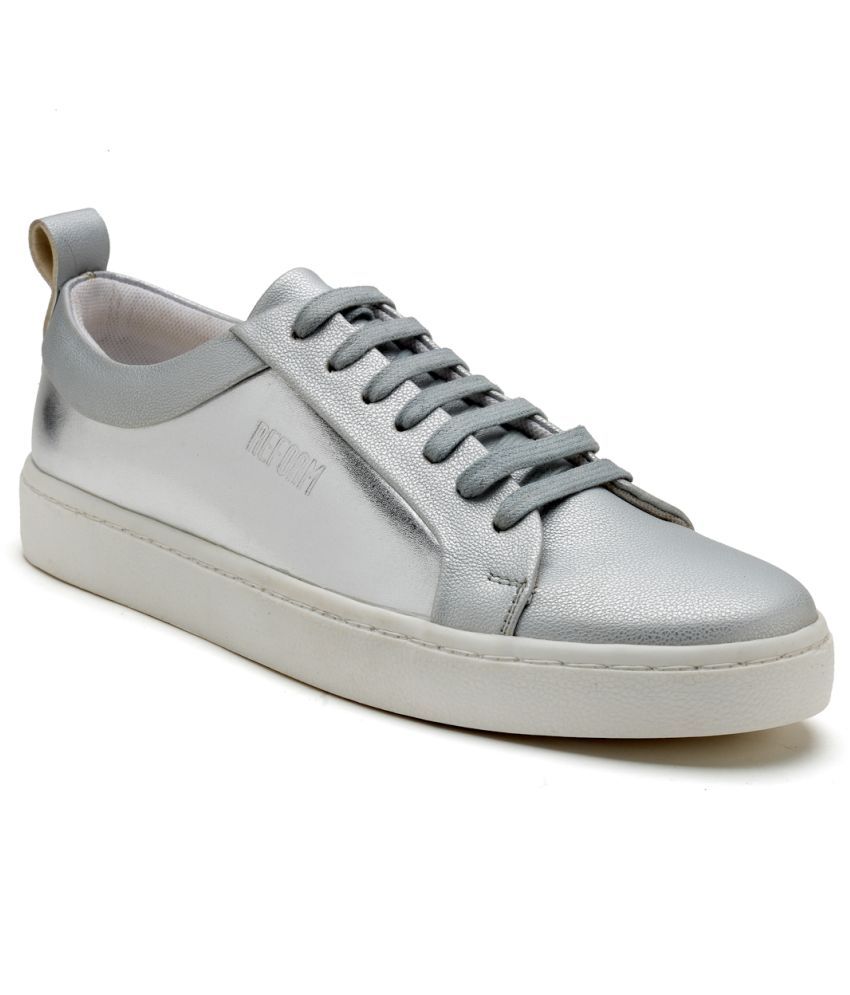     			REFOAM - Silver Women's Sneakers