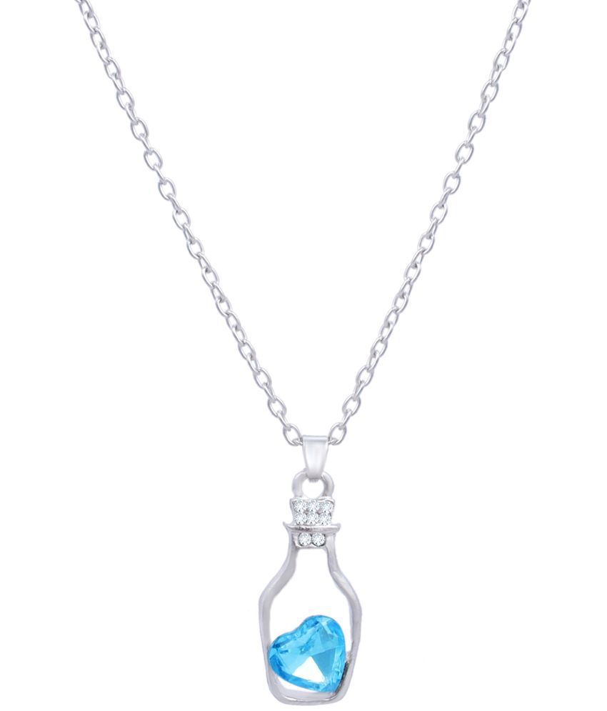     			FASHION FRILL - Blue Pendant ( Pack of 1 )