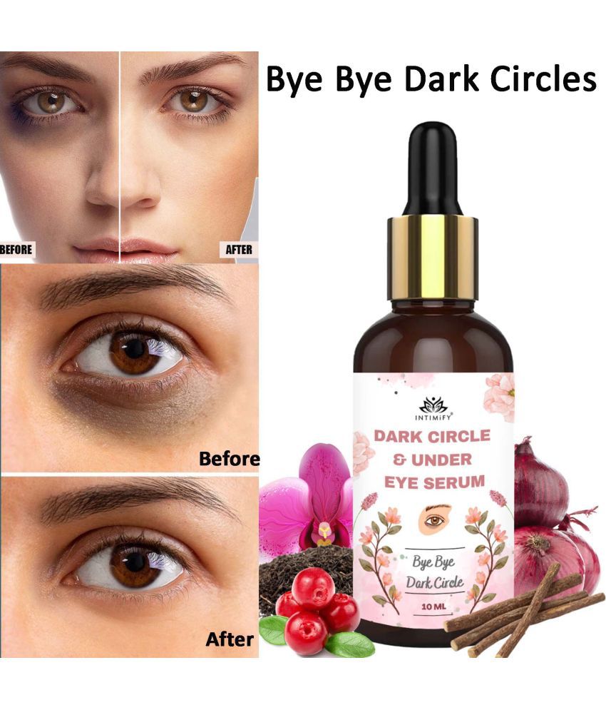     			Intimify dark circle remover, Dark Circle Serum, Under Eye Cream, skin brigtening Eye Mask 10 mL