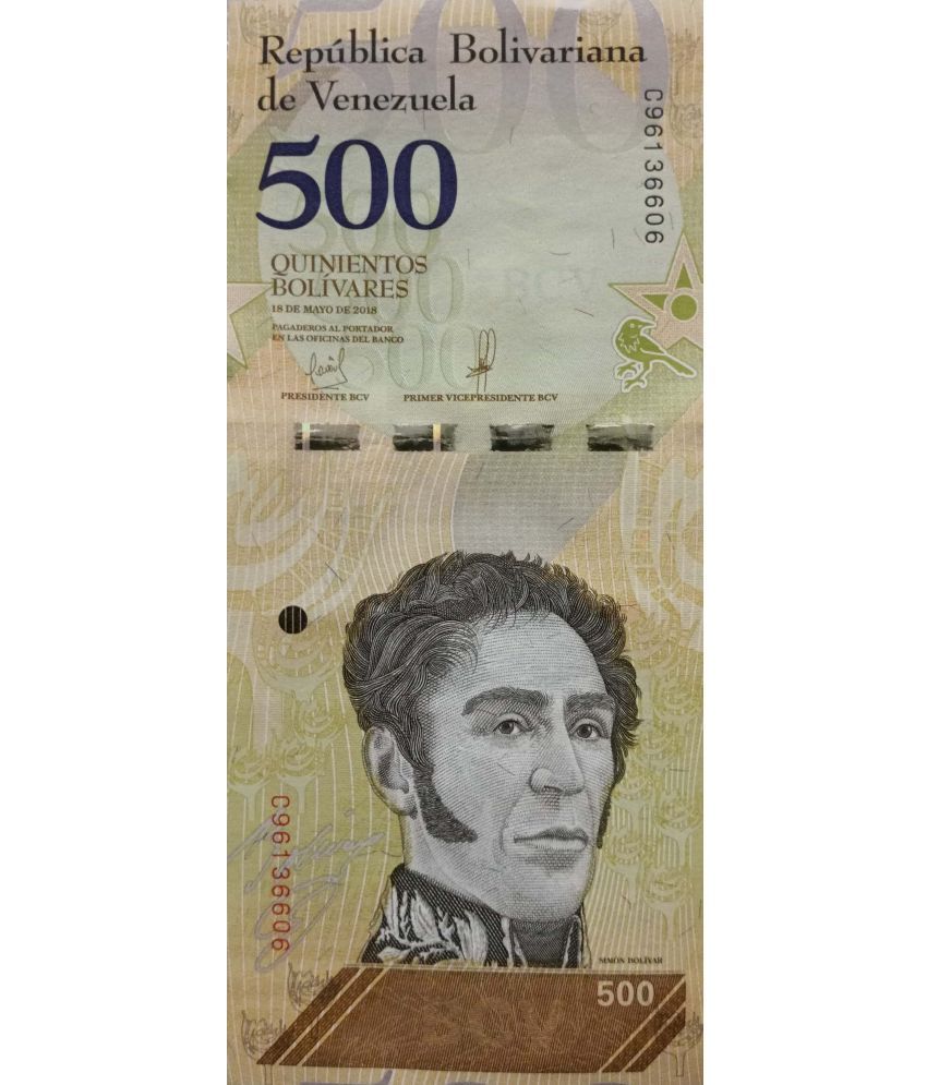     			Hop n Shop - Venezuela 500 Quinientos Bolivares UNC 1 Paper currency & Bank notes