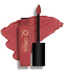 Colors Queen Matte Perfect Liquid Lipstick, Non Transfer &amp; Waterproof Liquid Lipstick For Women (Caramel Apple)