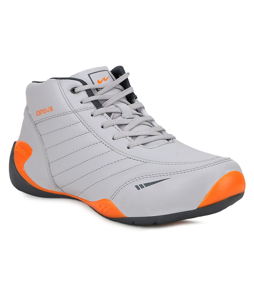 Campus Everest Gray Running Shoes