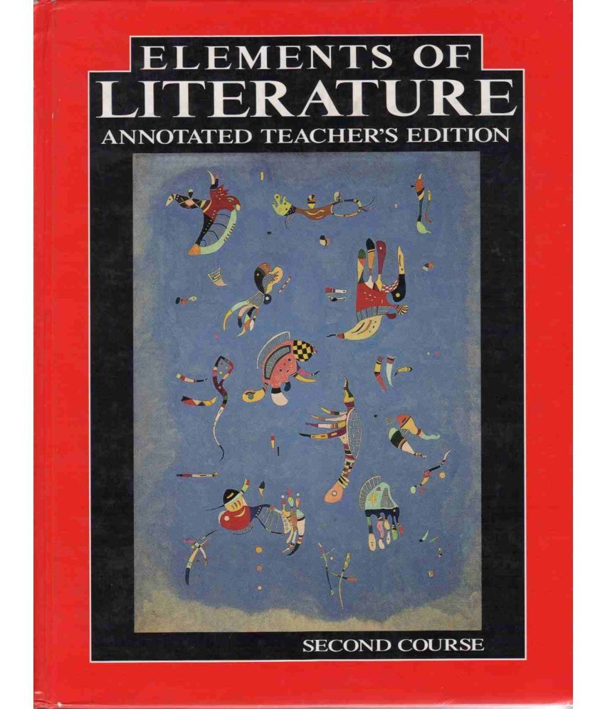     			Elements Literature Annotated Teacher S Edition Second Course,Year 2001 [Hardcover]