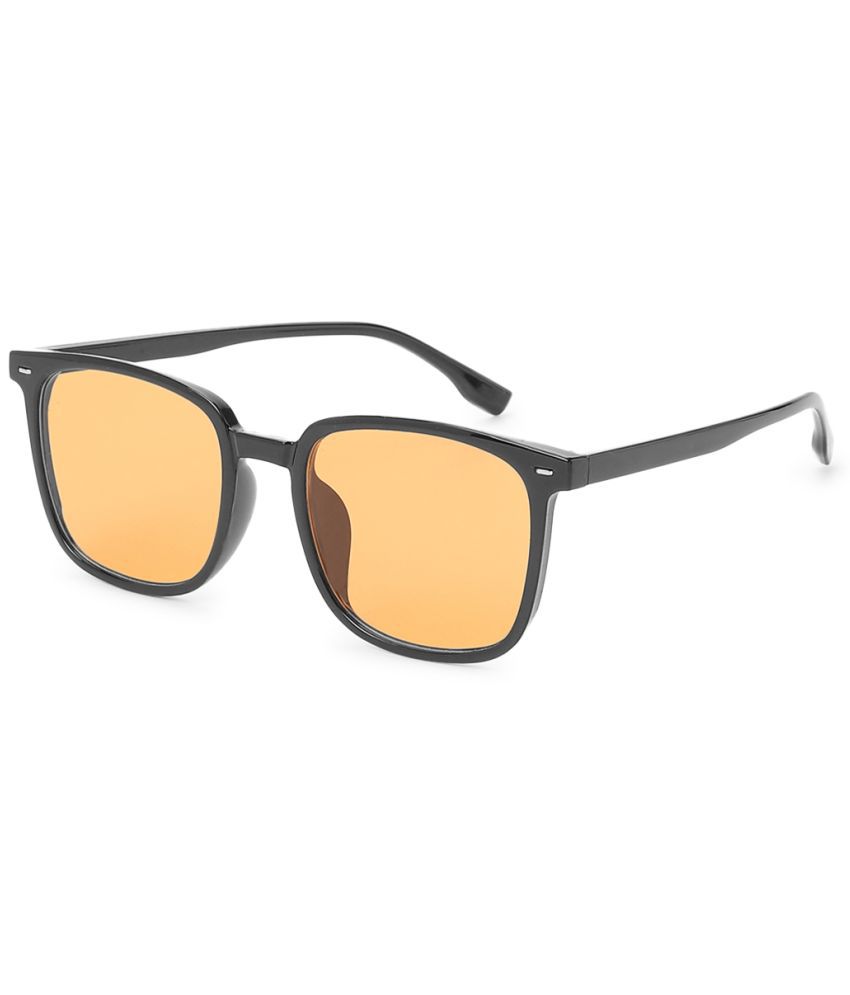    			Style Smith - Black Square Sunglasses ( Pack of 1 )