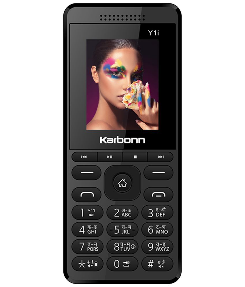     			Karbonn KU1i Dual SIM Feature Phone Black Red