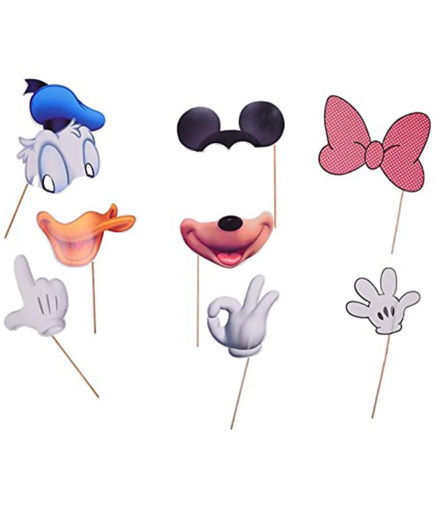     			Mickey Mouse Theme Photo Props - 8 Pieces