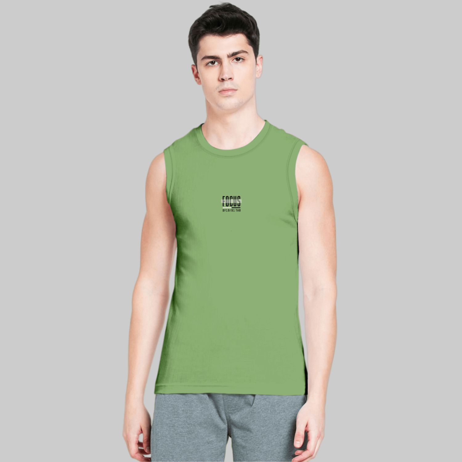     			TAB91 - Light Green Cotton Blend Regular Fit Men's T-Shirt ( Pack of 1 )