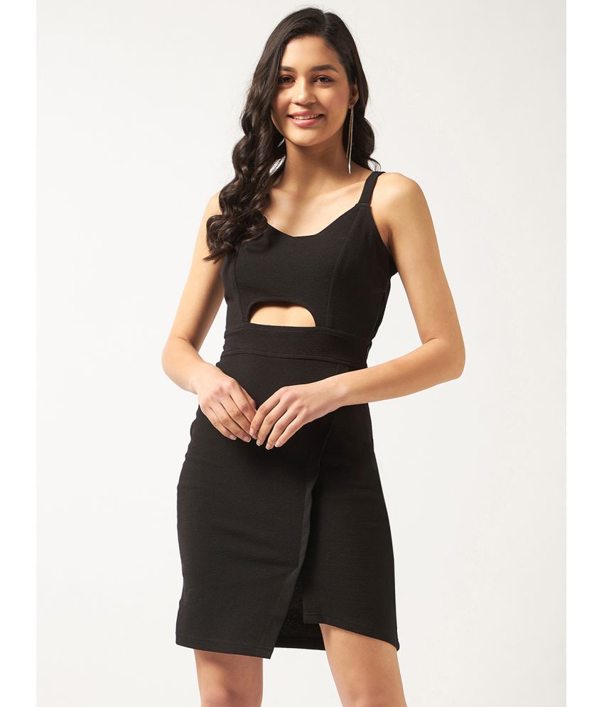     			Zima Leto - Black Polyester Women's Cut Out Dress ( Pack of 1 )