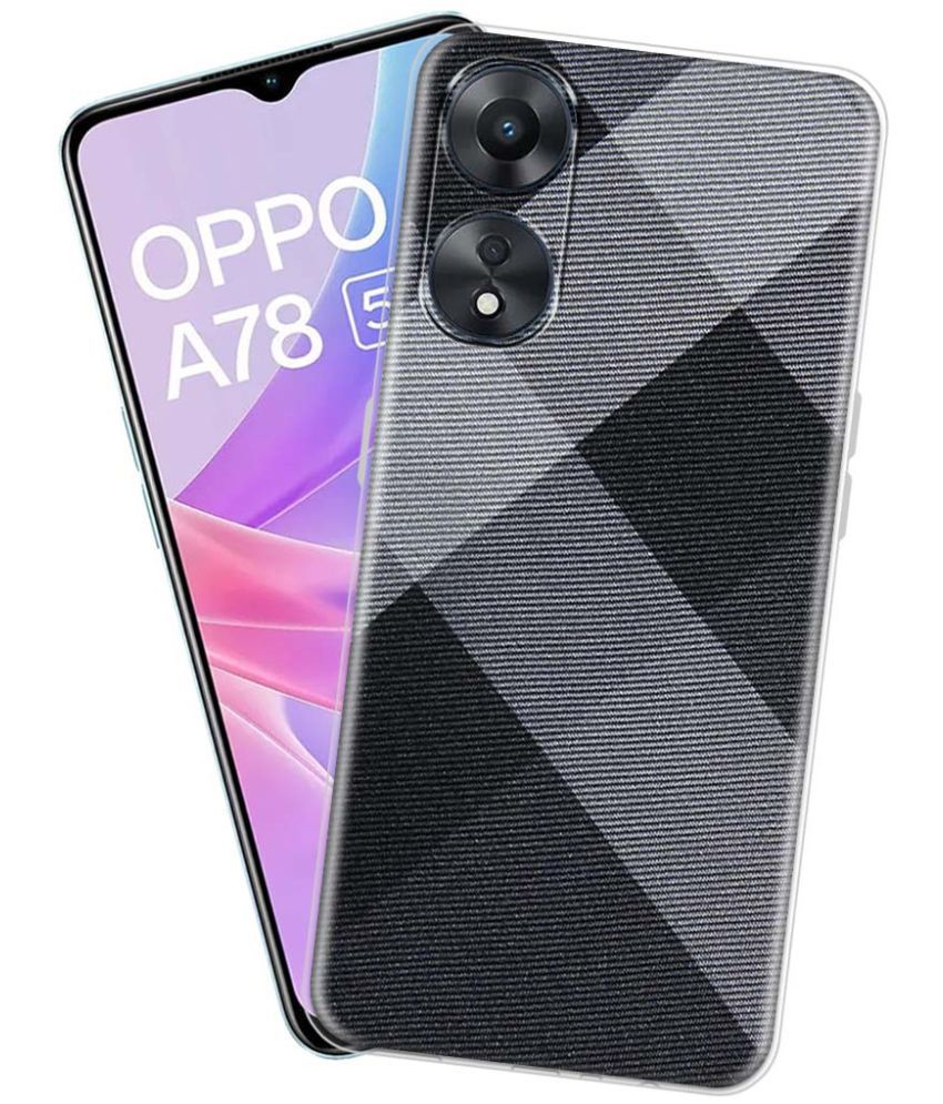     			NBOX - Multicolor Silicon Printed Back Cover Compatible For OPPO A78 5G ( Pack of 1 )