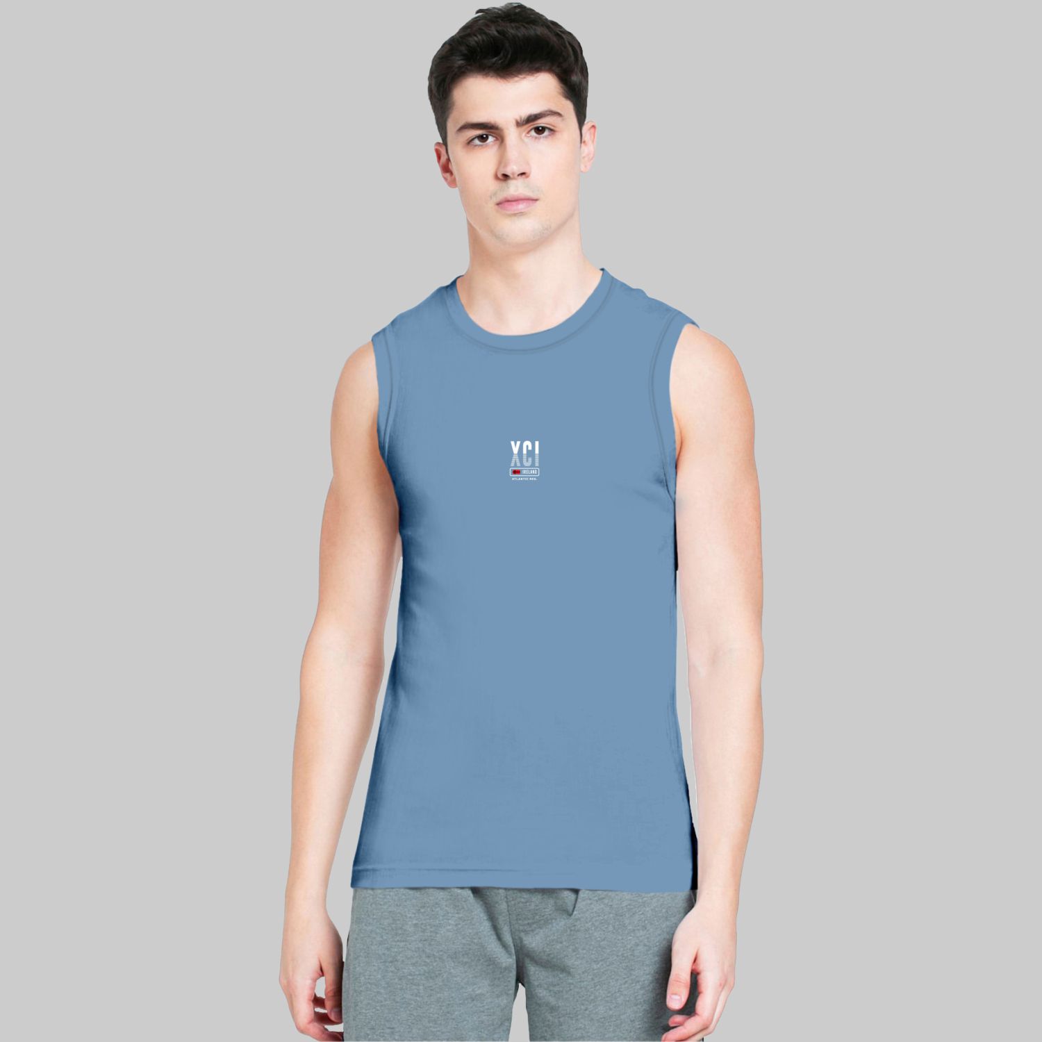     			TAB91 - Blue Cotton Blend Regular Fit Men's T-Shirt ( Pack of 1 )