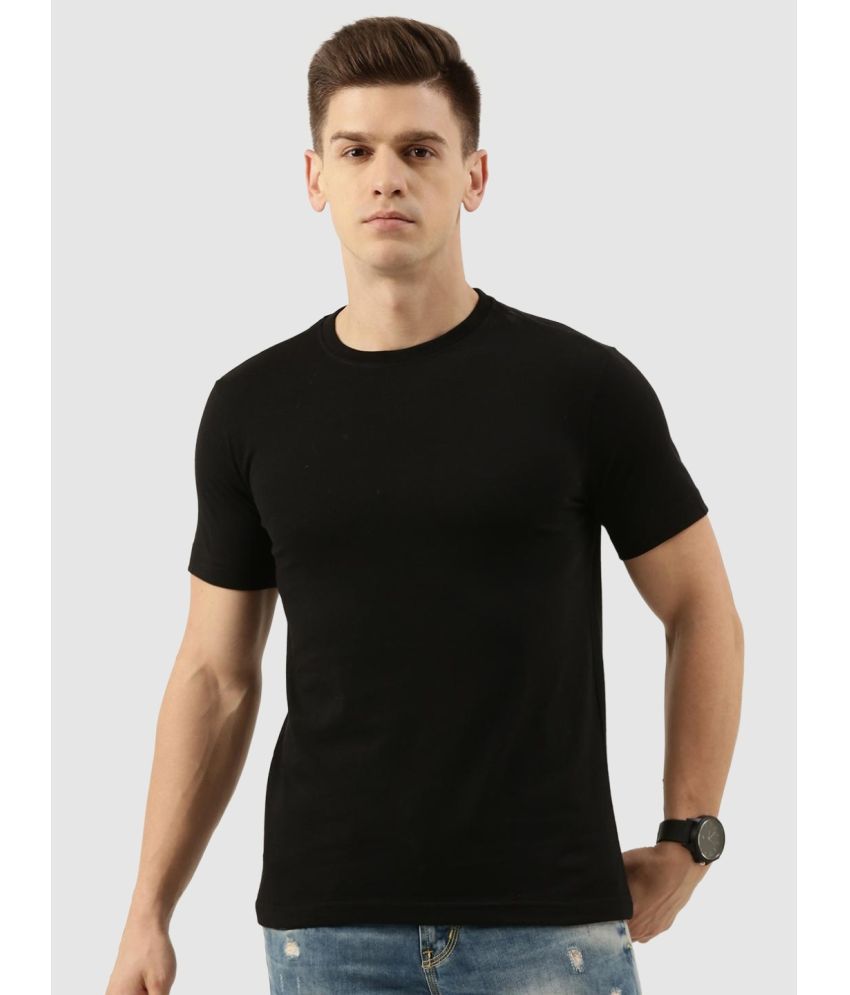     			Bene Kleed - Black Cotton Blend Regular Fit Men's T-Shirt ( Pack of 1 )