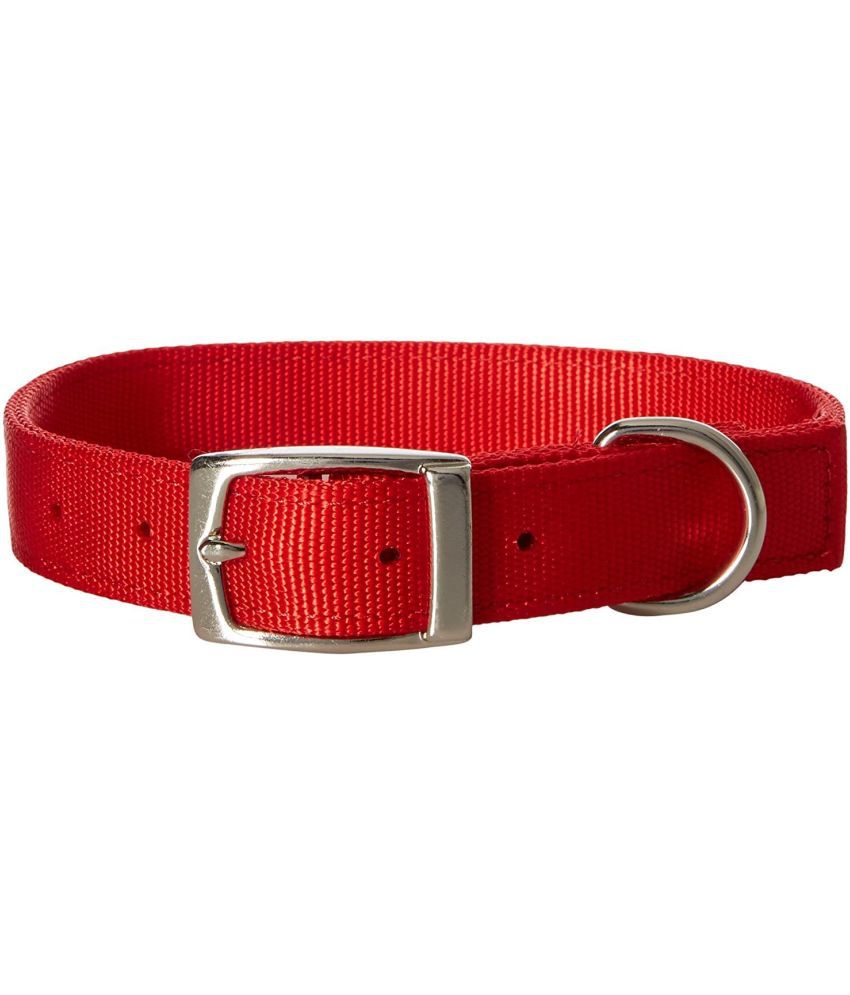 Dog Neck Belts - (14.4 X 0.8) Small Size Adjustable Collar Belts for Pets - Pack of 3 - Random Colours Will Be Sent