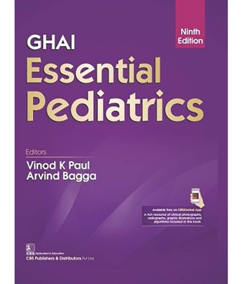     			Ghai Essential Pediatrics 9 Edition (Hardcover 2019)