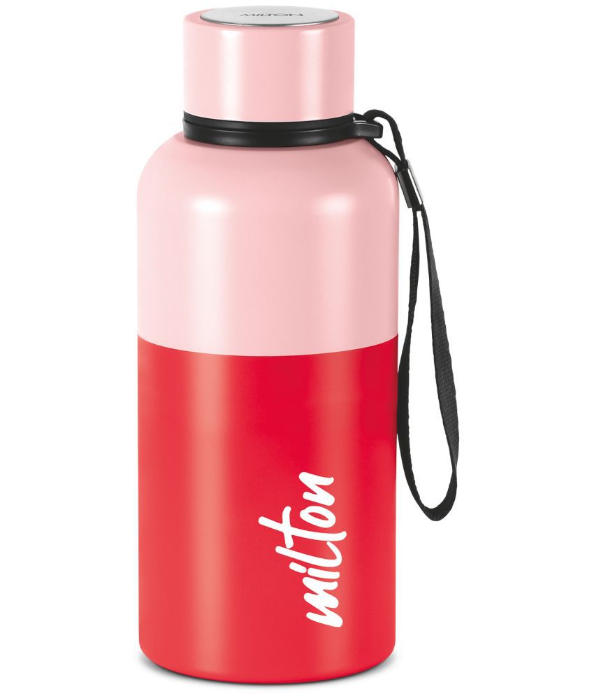     			Milton Ancy 500 Thermosteel Water Bottle, 520 ml, Red | 24 Hours Hot and Cold | Easy to Carry | Rust Proof | Tea | Coffee | Office| Gym | Home | Kitchen | Hiking | Trekking | Travel Bottle