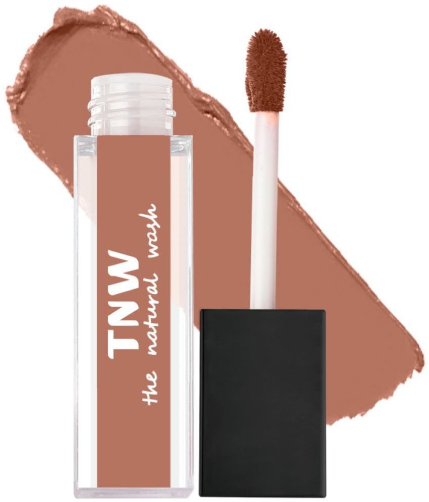     			TNW- The Natural Wash Matte Velvet Longstay Liquid Lipstick Mini (06) Nutty Nude, 1.2ml