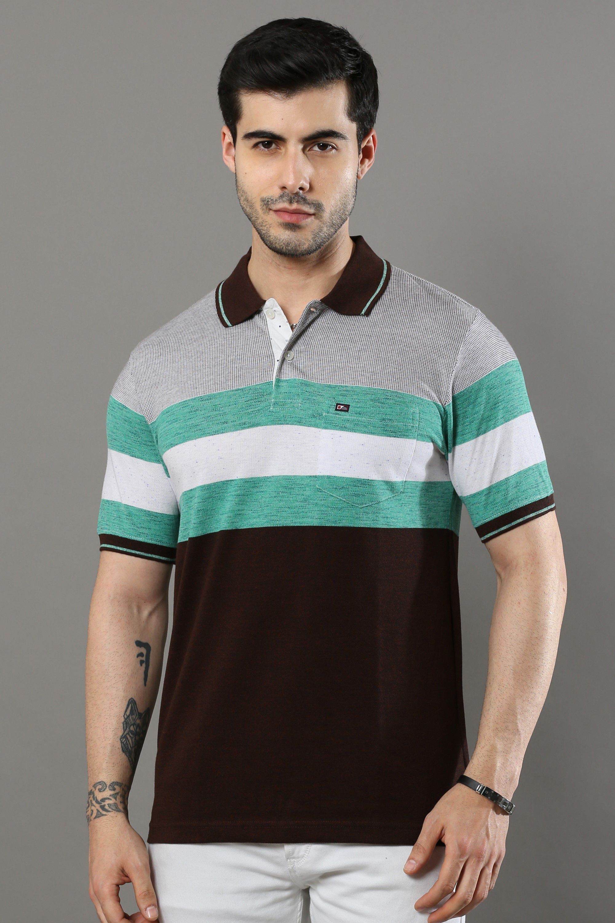     			Cool Colors - Green Cotton Regular Fit Men's Polo T Shirt ( Pack of 1 )