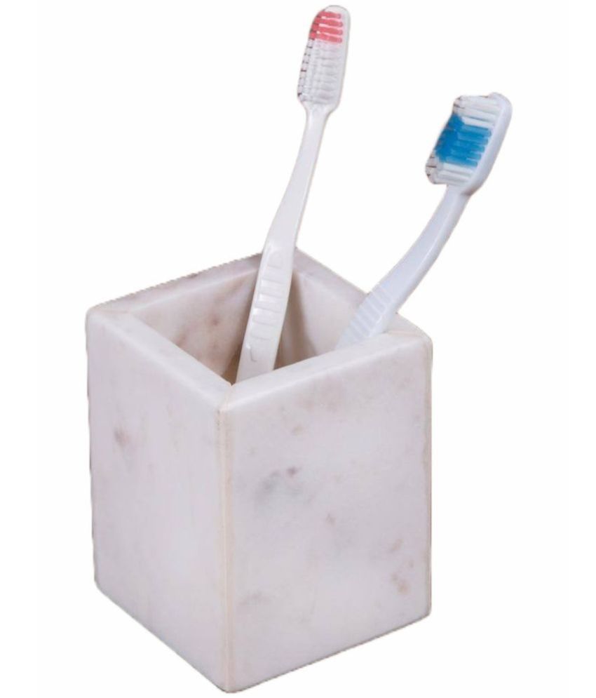     			KRAFT CLOUDS - White Toothbrush Holder
