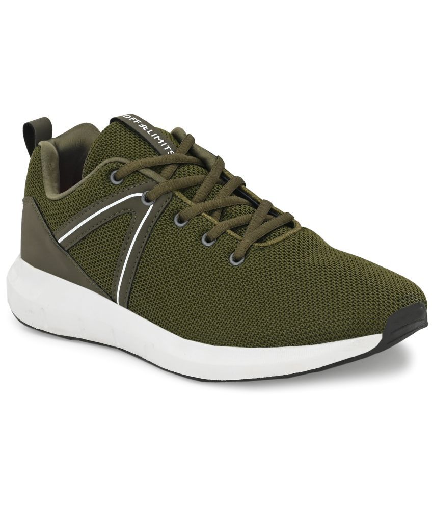     			OFF LIMITS - BRAVO Olive Men's Sports Running Shoes