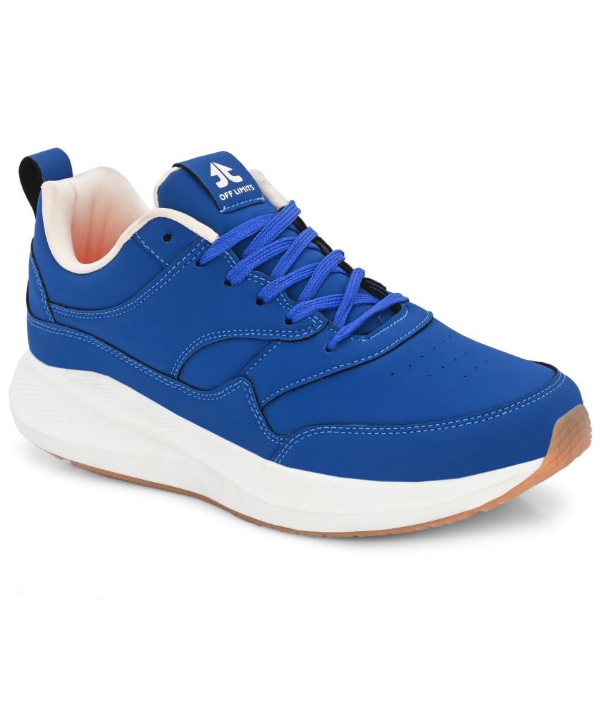     			OFF LIMITS - STUSSY Blue Men's Sports Running Shoes