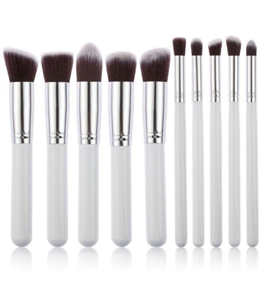     			SkinPlus Synthetic Foundation Brush,Concealer Brush 10 Pcs 100 g