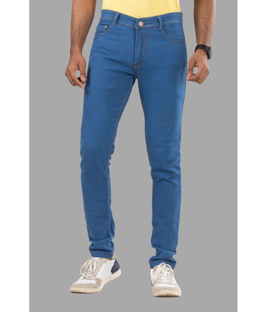     			L,Zard - Blue Denim Slim Fit Men's Jeans ( Pack of 1 )