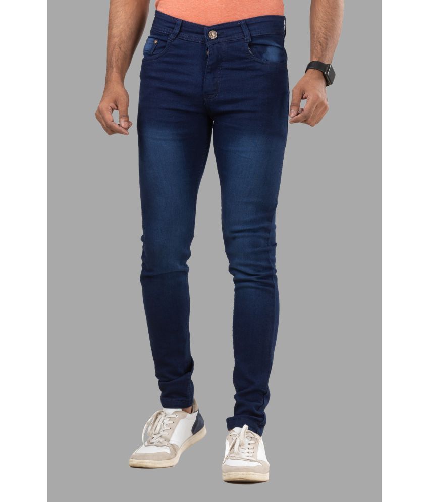     			L,Zard - Blue Denim Slim Fit Men's Jeans ( Pack of 1 )