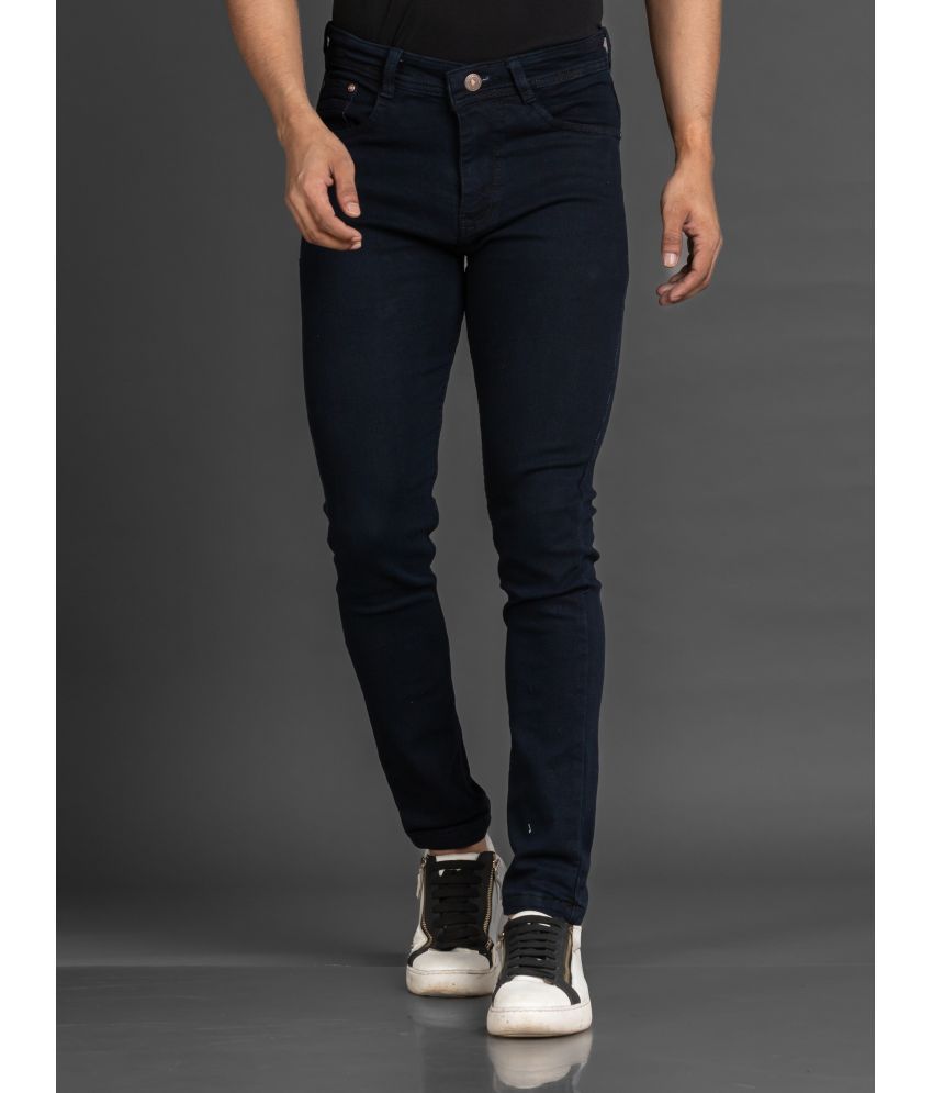     			L,Zard - black Denim Slim Fit Men's Jeans ( Pack of 1 )