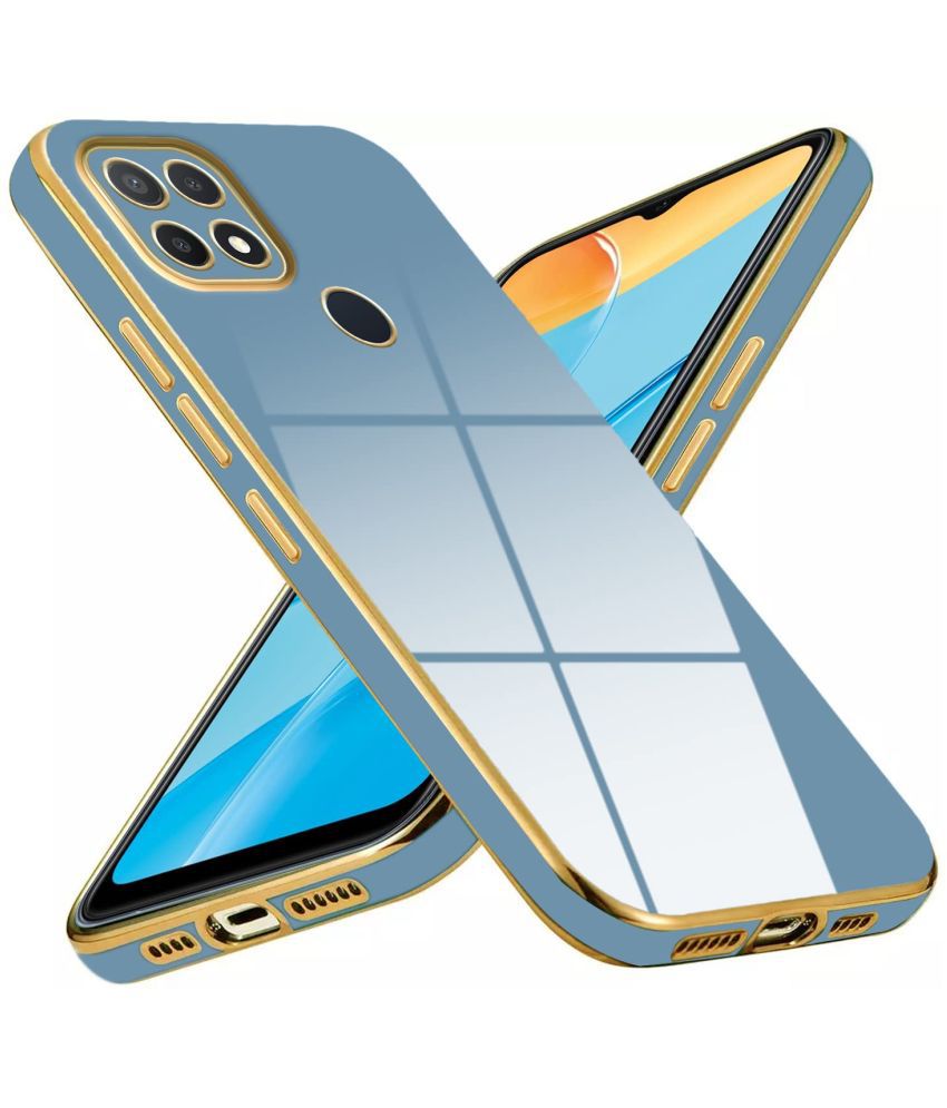     			NBOX - Blue Silicon Plain Cases Compatible For Xiaomi Mi Redmi 10C ( Pack of 1 )