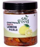 SAi Food CHATPATA Masalo Se Bana Sweet n Sour Premium Sweet Lemon Pickle Nimbu Ka Achar Pickle 250 g