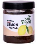 SAi Food ROYAL Masalo Se Bana Chatpata Sweet Moon Lemon Pickle Nimbu Ka Achar Pickle 250 g