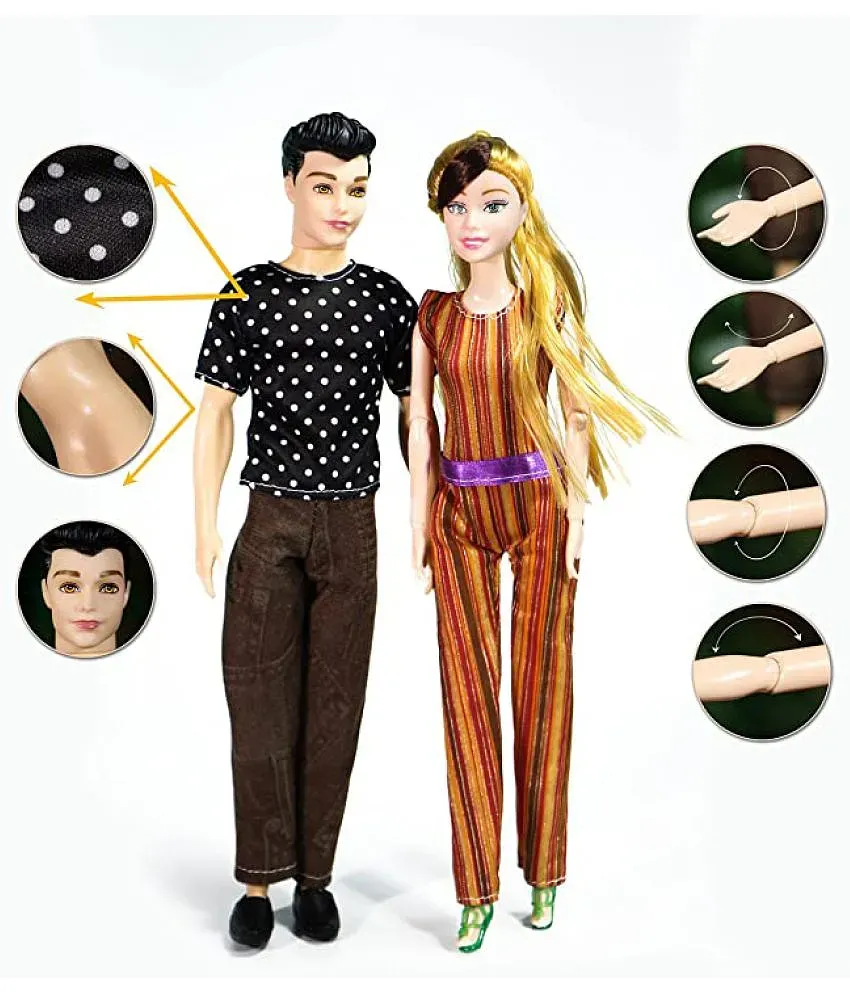 Couple dolls hot sale fashion