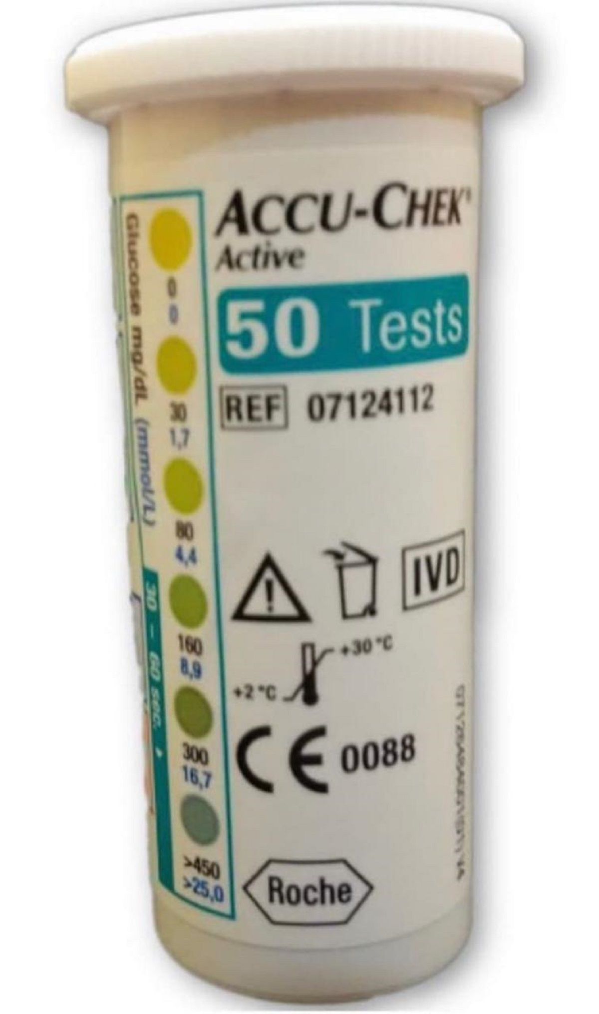     			AccuChek Active Strips, Pack of 50 (Multicolor)