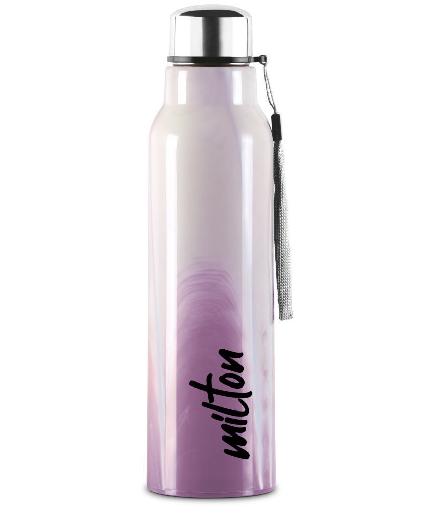     			Milton Steel Marble 900 Water Bottle Violet Stainless Steel Water Bottle 630 mL ( Set of 1 )