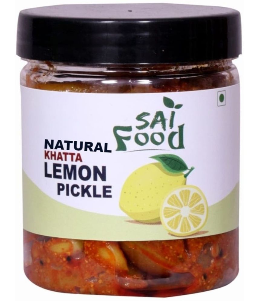     			SAi Food NATURAL Masalo Se Bana Sweet n Sour Premium Sweet Lemon Pickle Nimbu Ka Achar Pickle 250 g