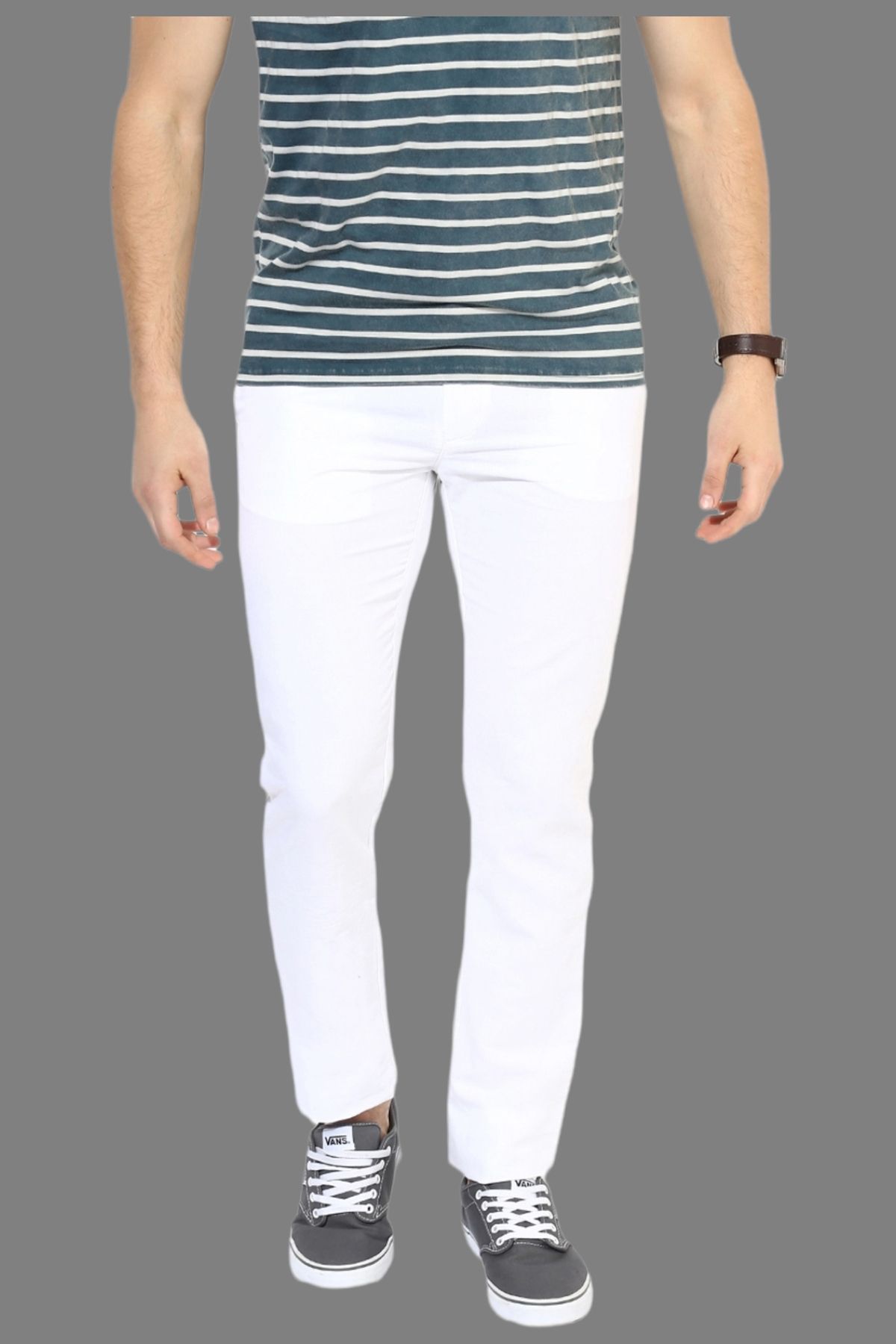     			x20 - White Denim Slim Fit Men's Jeans ( Pack of 1 )